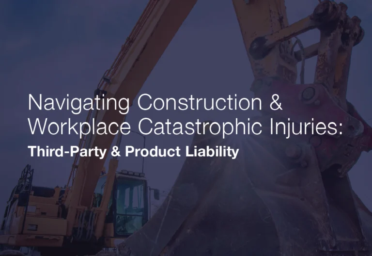 Navigating Construction & Workplace Catastrophic Injuries