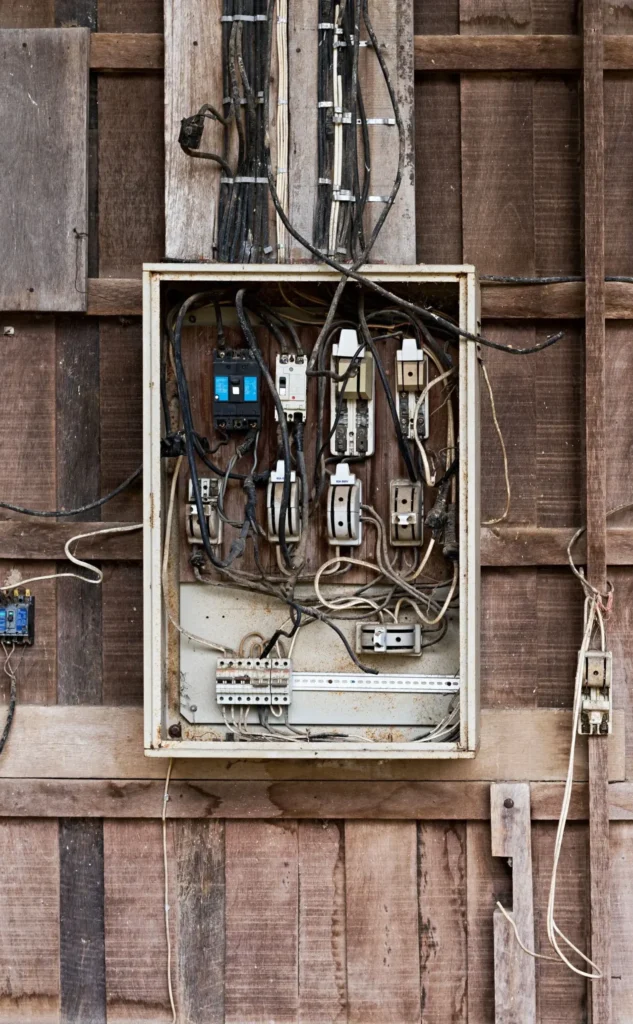 Old electric breaker box
