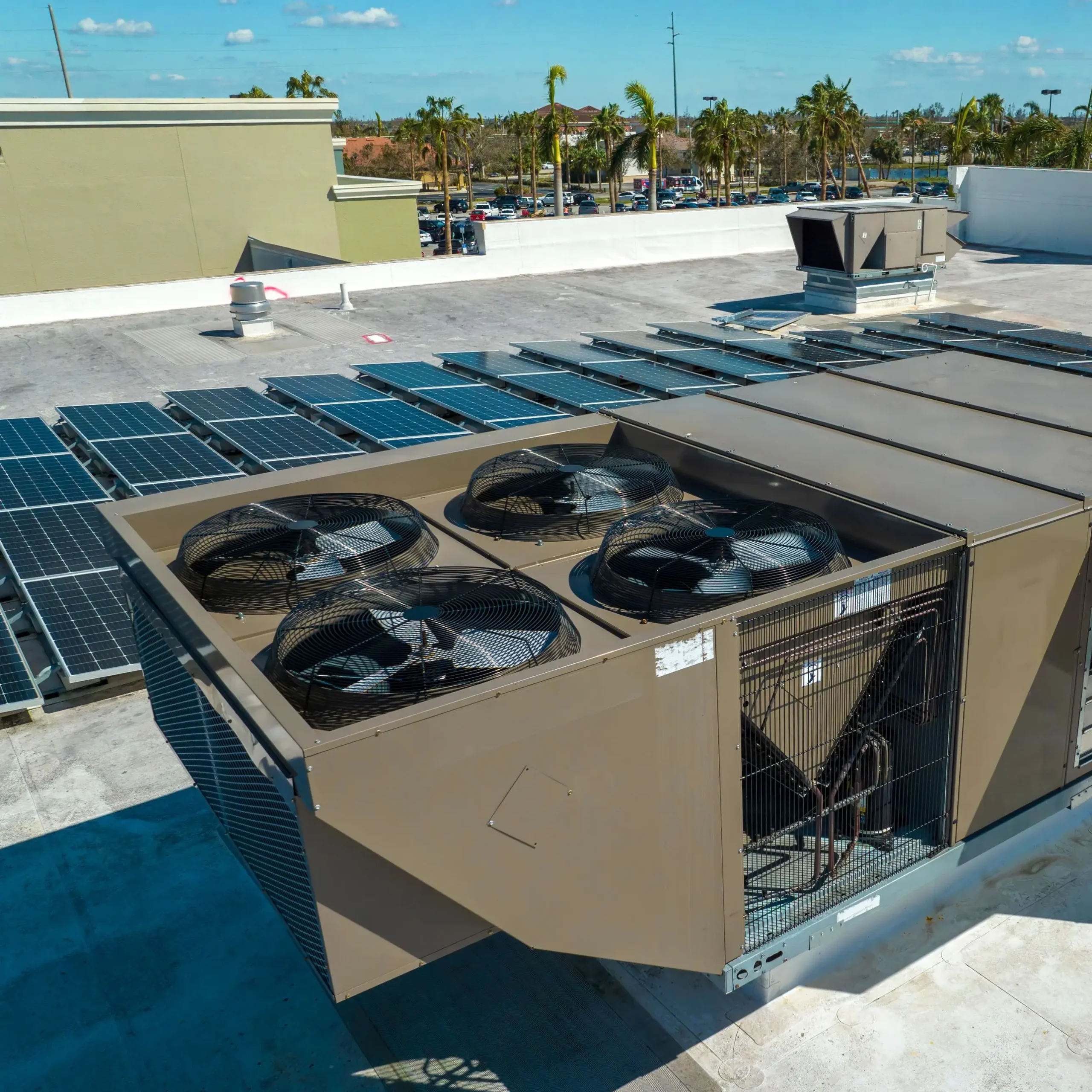 External unit of commercial air conditioning