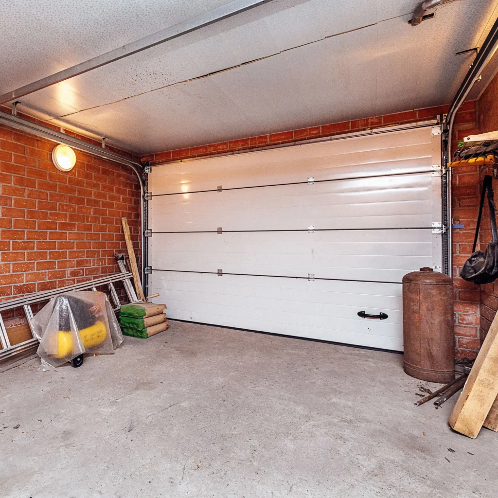 Garage in a private house