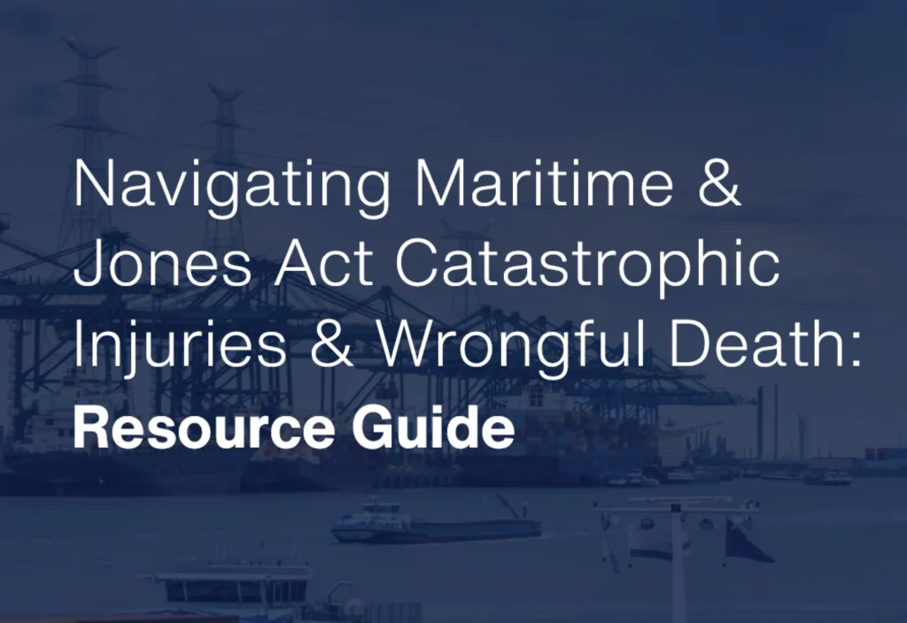 Resource Guide: Maritime & Jones Act