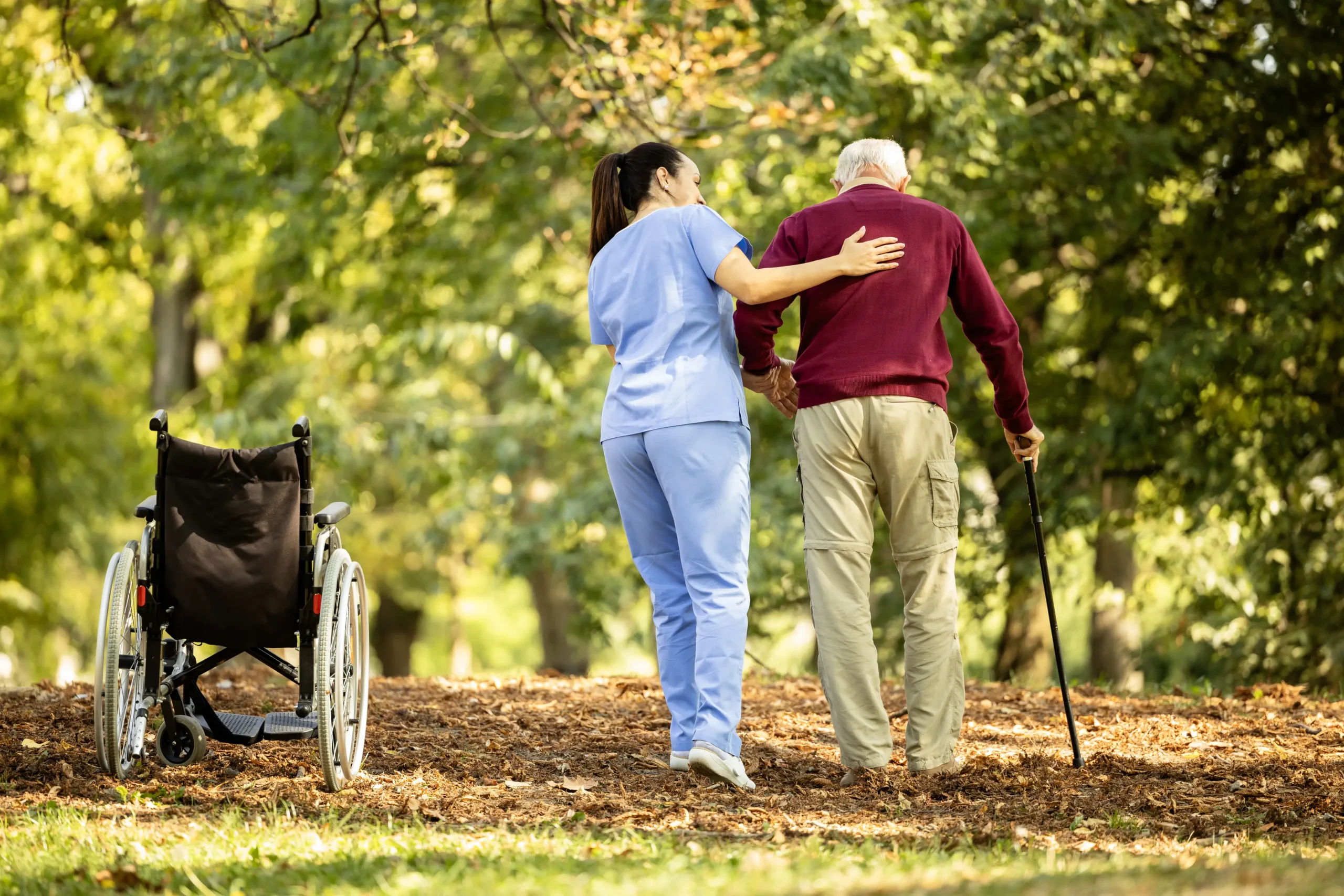 Nursing home healthcare and assisted living
