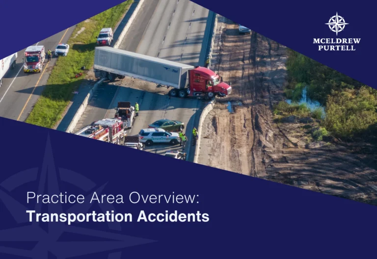 Transportation Accidents Banner