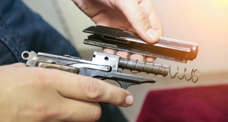 Disassembling a firearm