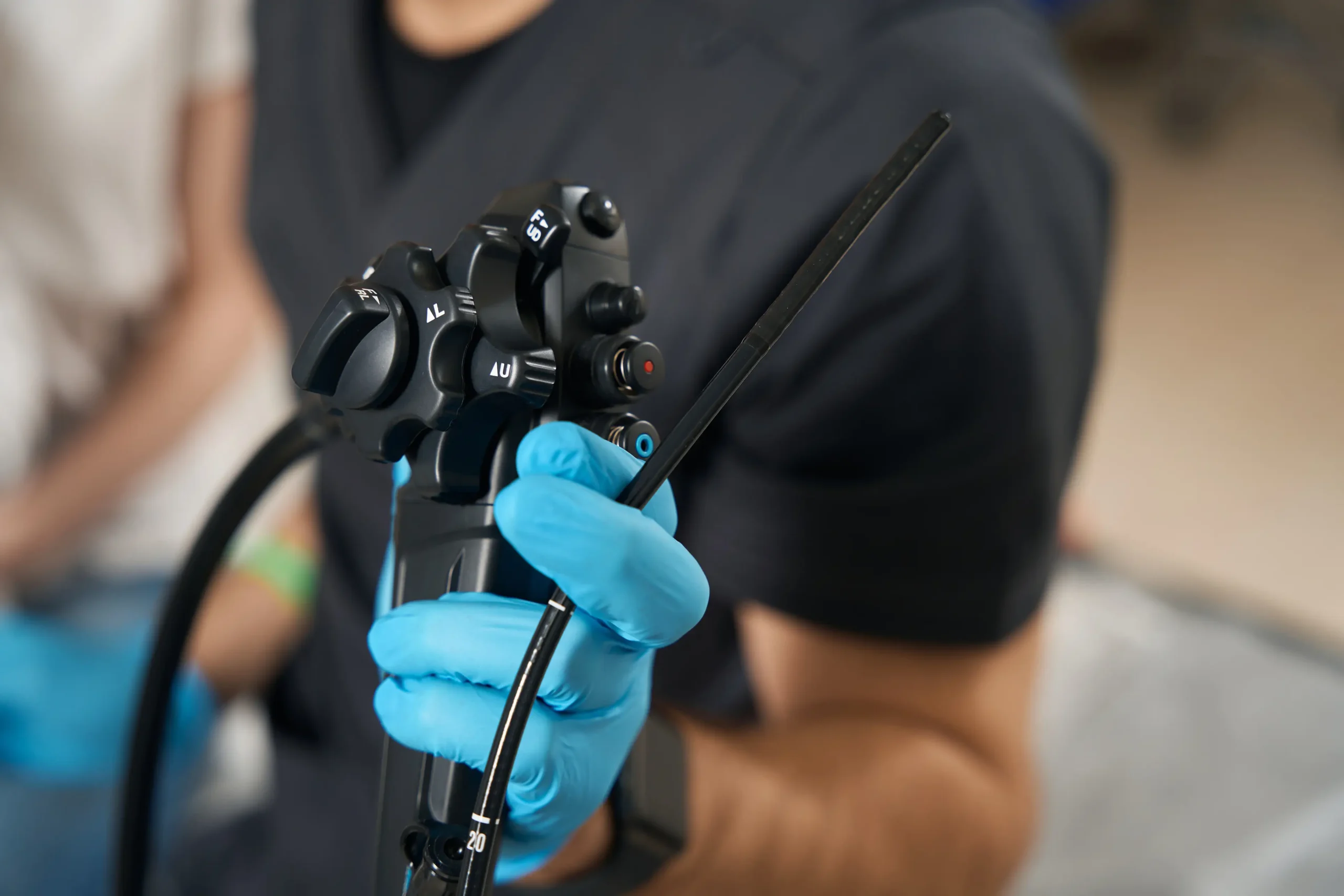 Close up Endoscope