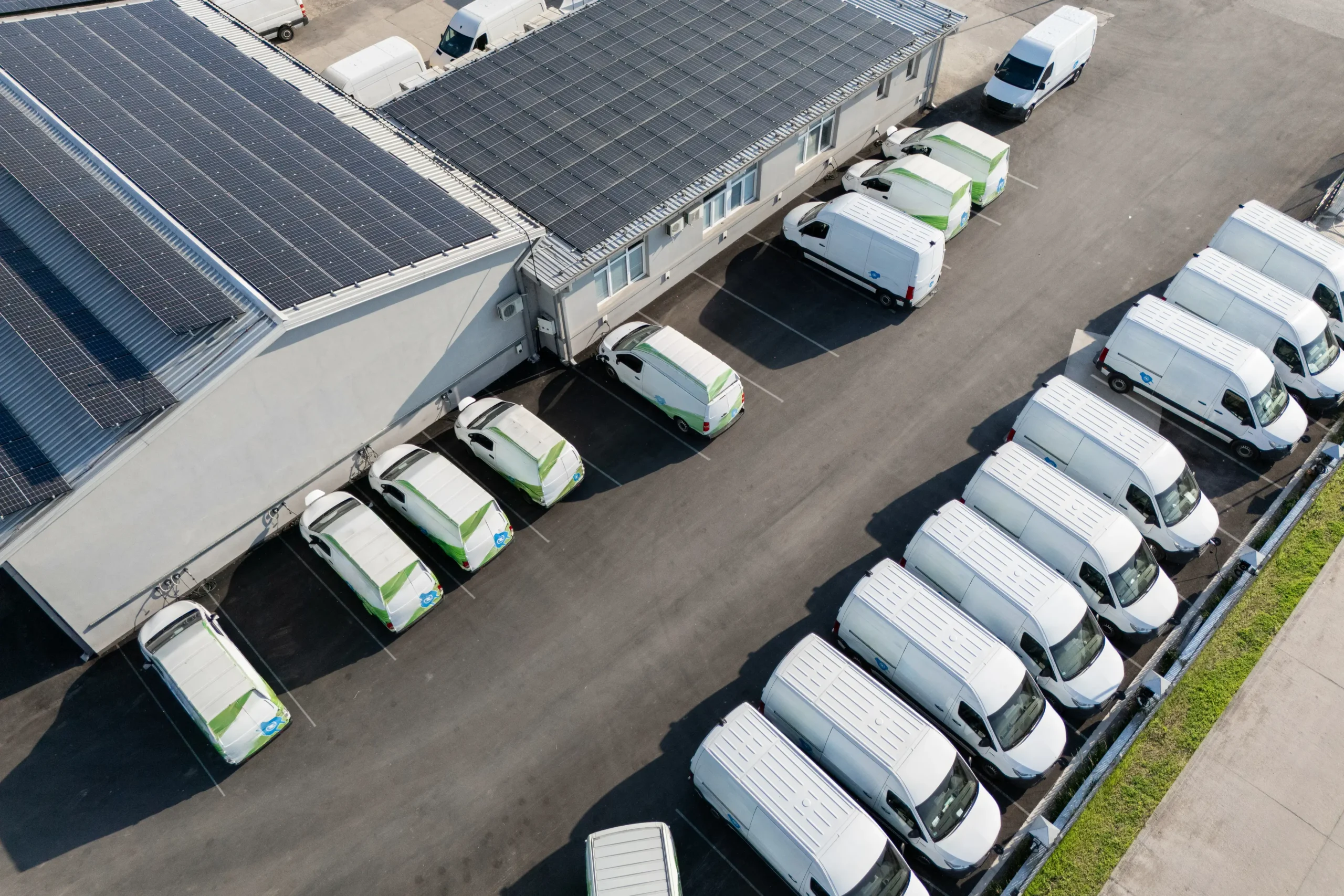 Electric delivery vans hub