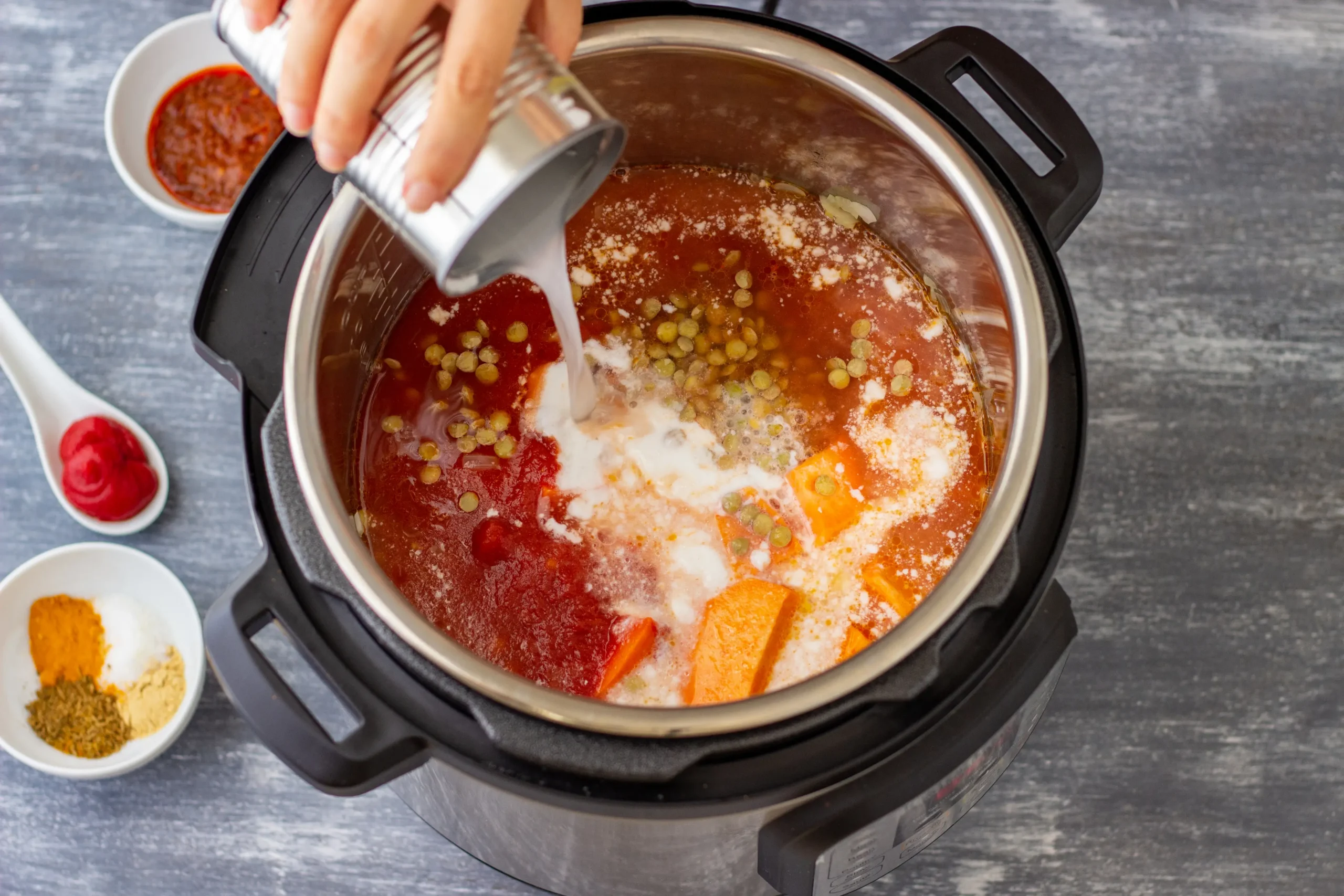 Pressure cooker cooking