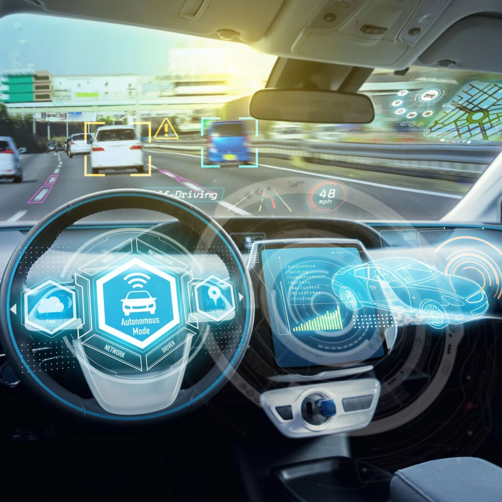 Driverless vehicle