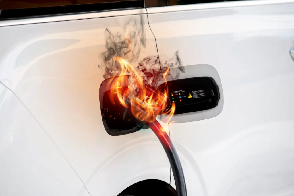 Electric Vehicle Fire