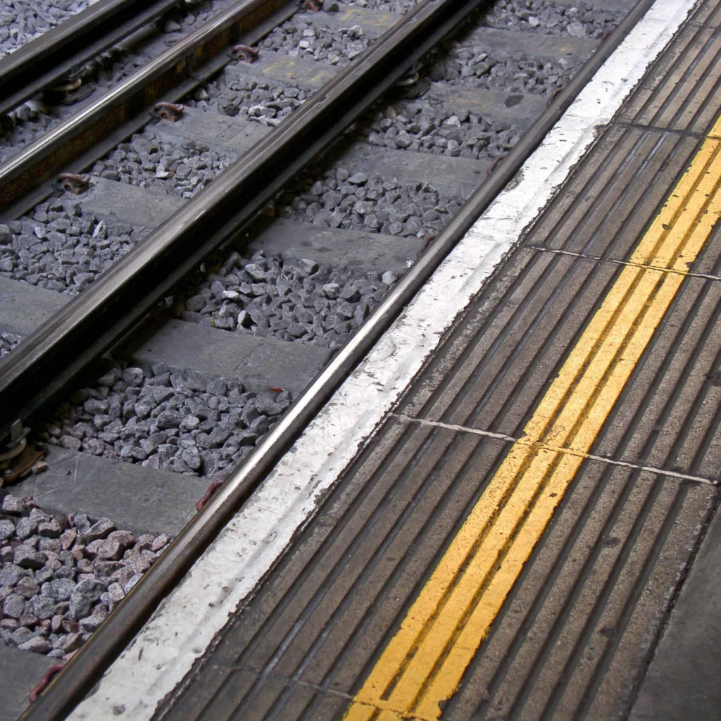 Train platform gap